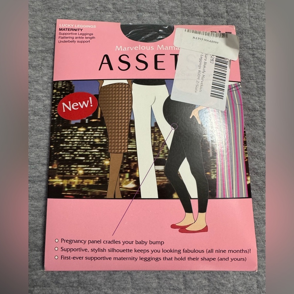 ASSETS by SPANX Maternity Lucky Leggings Slate Size 2 - Picture 1 of 5